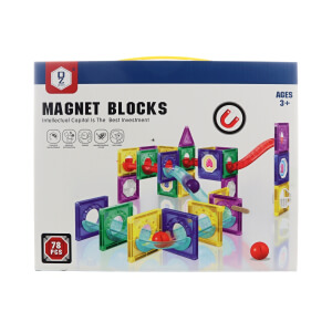 Kuličková dráha magnetická 78 dílků