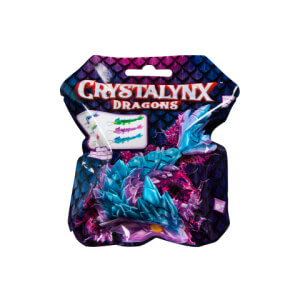 Crystalynx přívěšek ohební draci 15cm