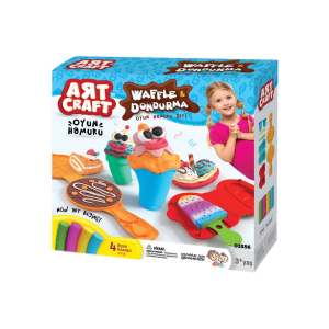 ART CRAFT sada na modelování vafle a zmrzlina 200gr