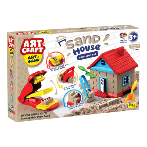 ART CRAFT kinetický písek domeček 750gr