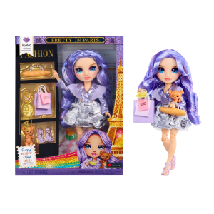 Rainbow High Fashion panenka v Paříži - Violet