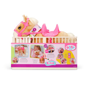 BABY born Chodící koník Cutie s boxem