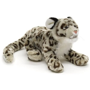 Plyš sněžný leopard 40 cm Eco-friendly