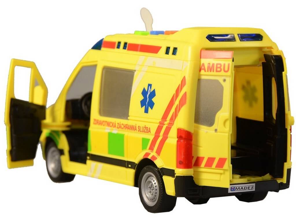 Ambulance MaDe s otevíracími dveřmi