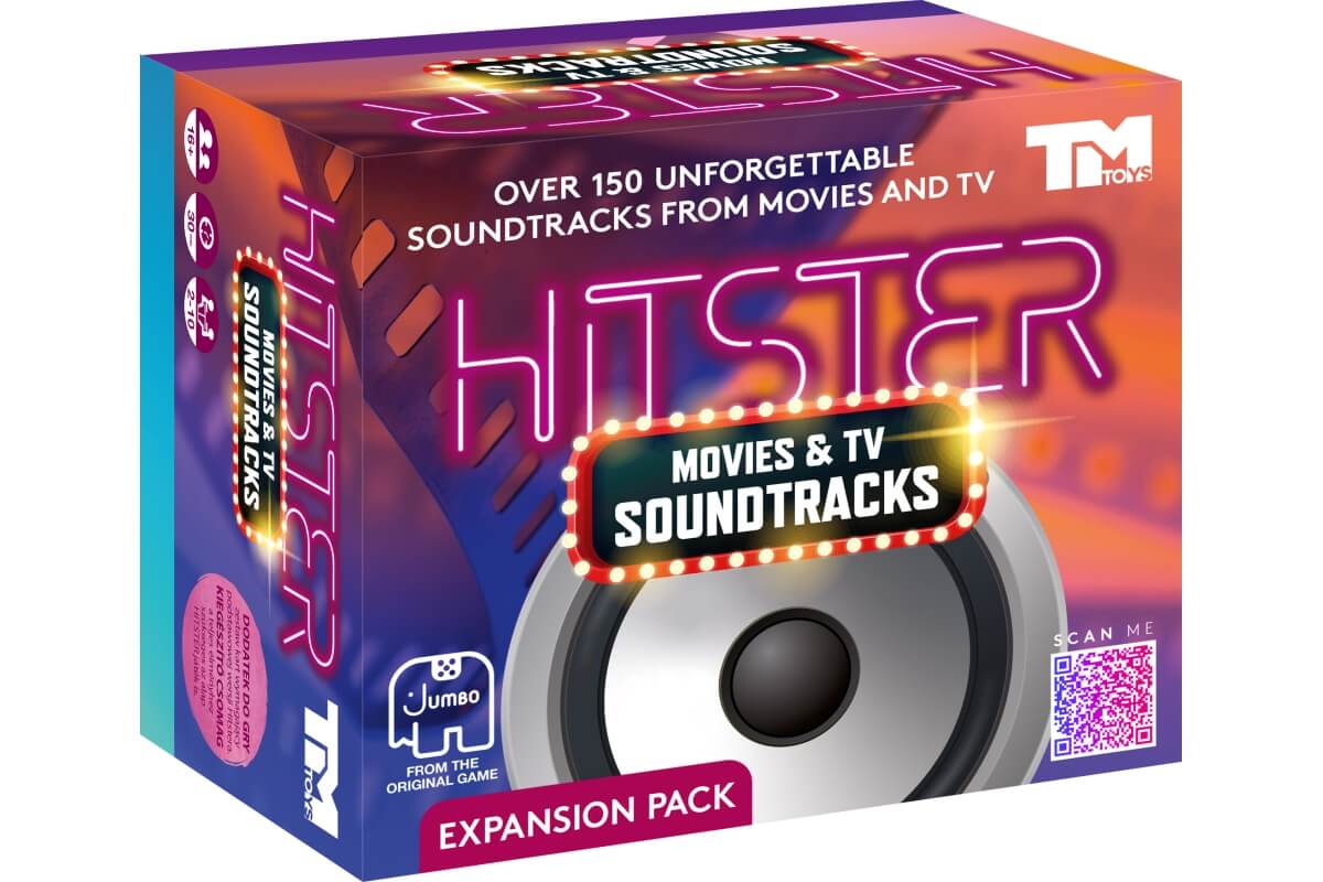 Hitster Movies & TV Soundtracks hudební karty