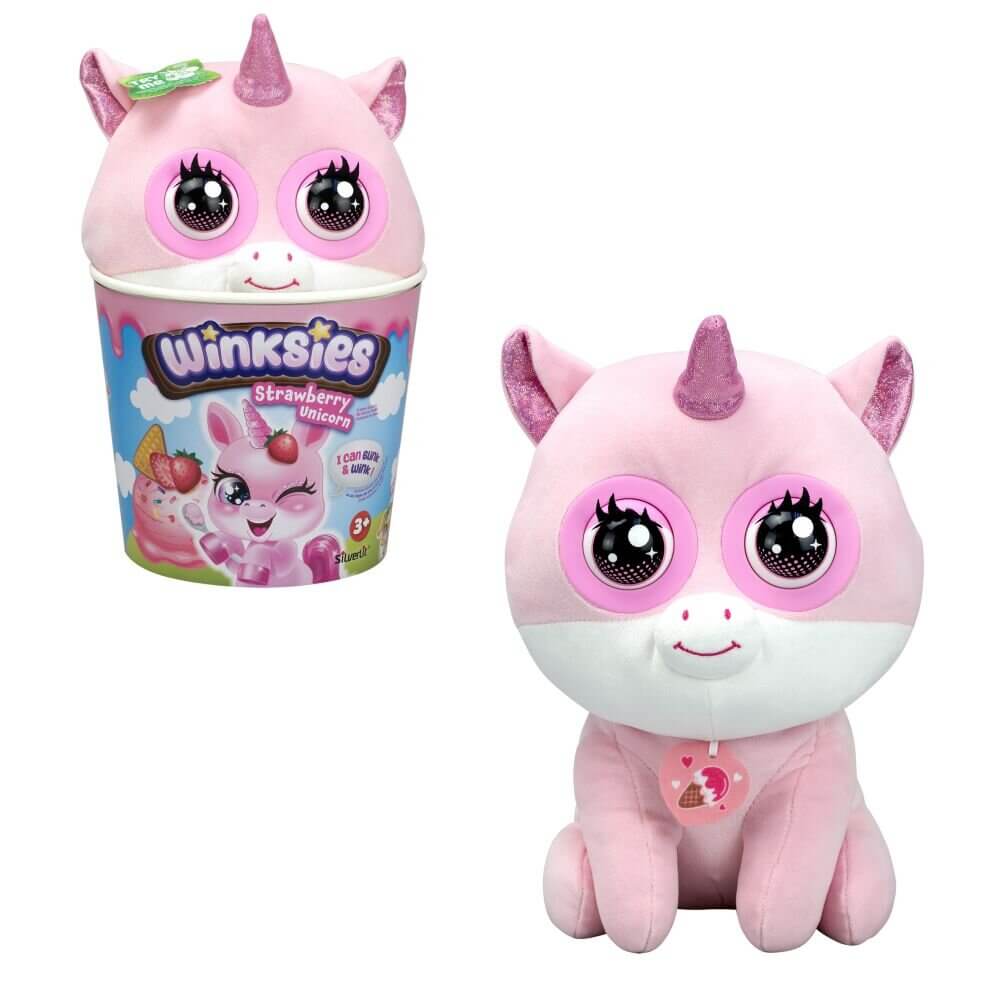 Winksies Strawberry Unicorn plyšák
