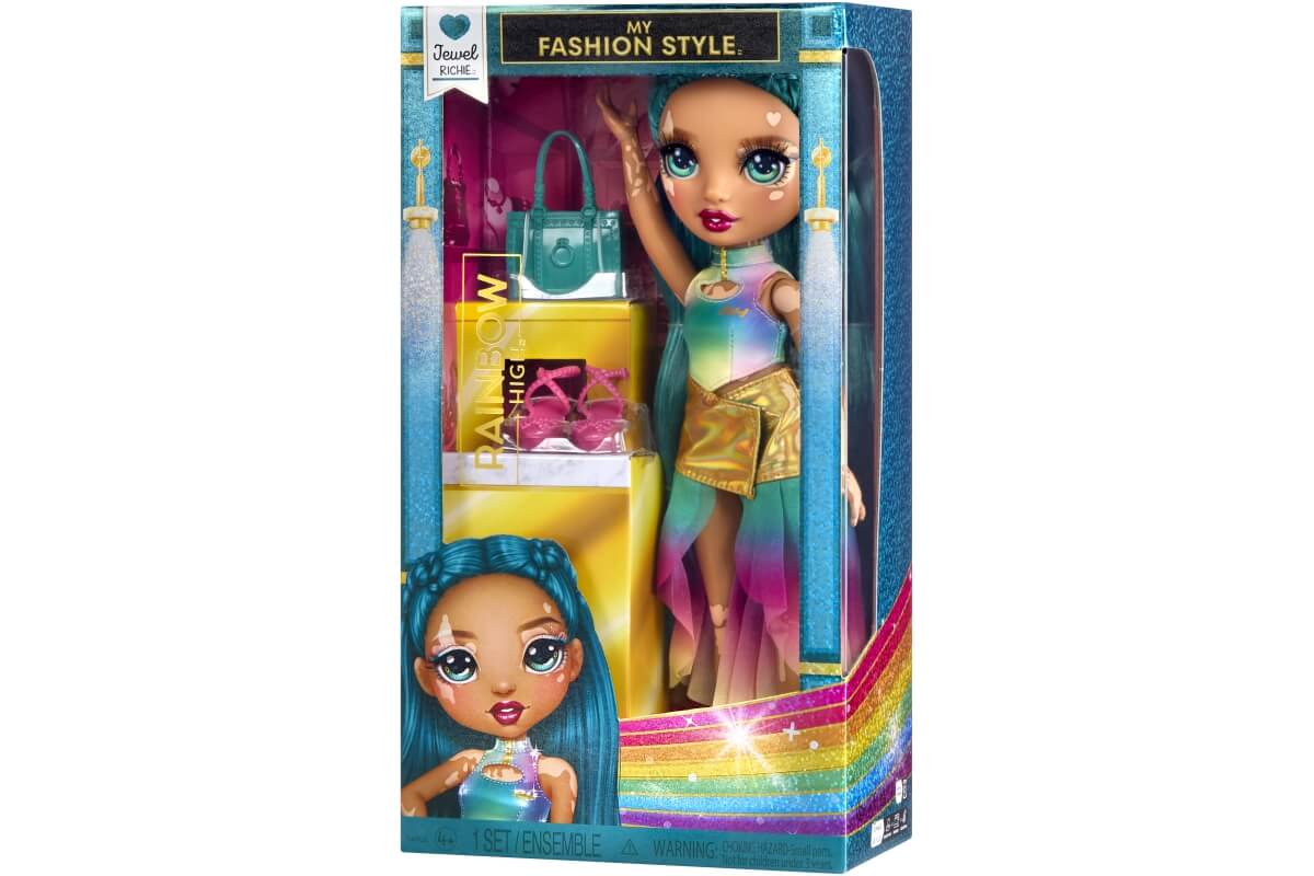 Rainbow High Jewel Richie s dlouhými vlasy
