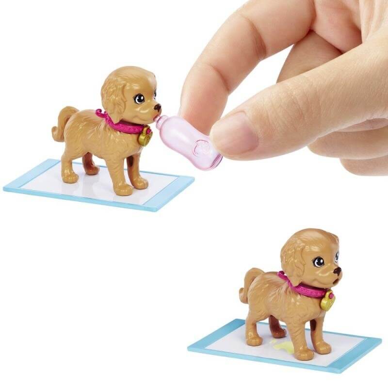 Barbie malé štěně změna barvy tlamičky