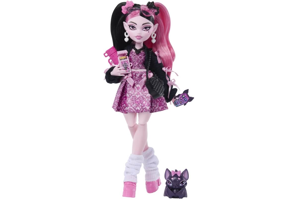 Draculaura Monster High s doplňky