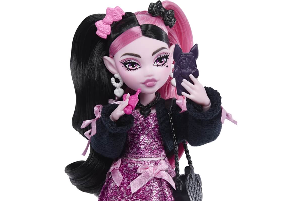Monster High Draculaura panenka v outfitu