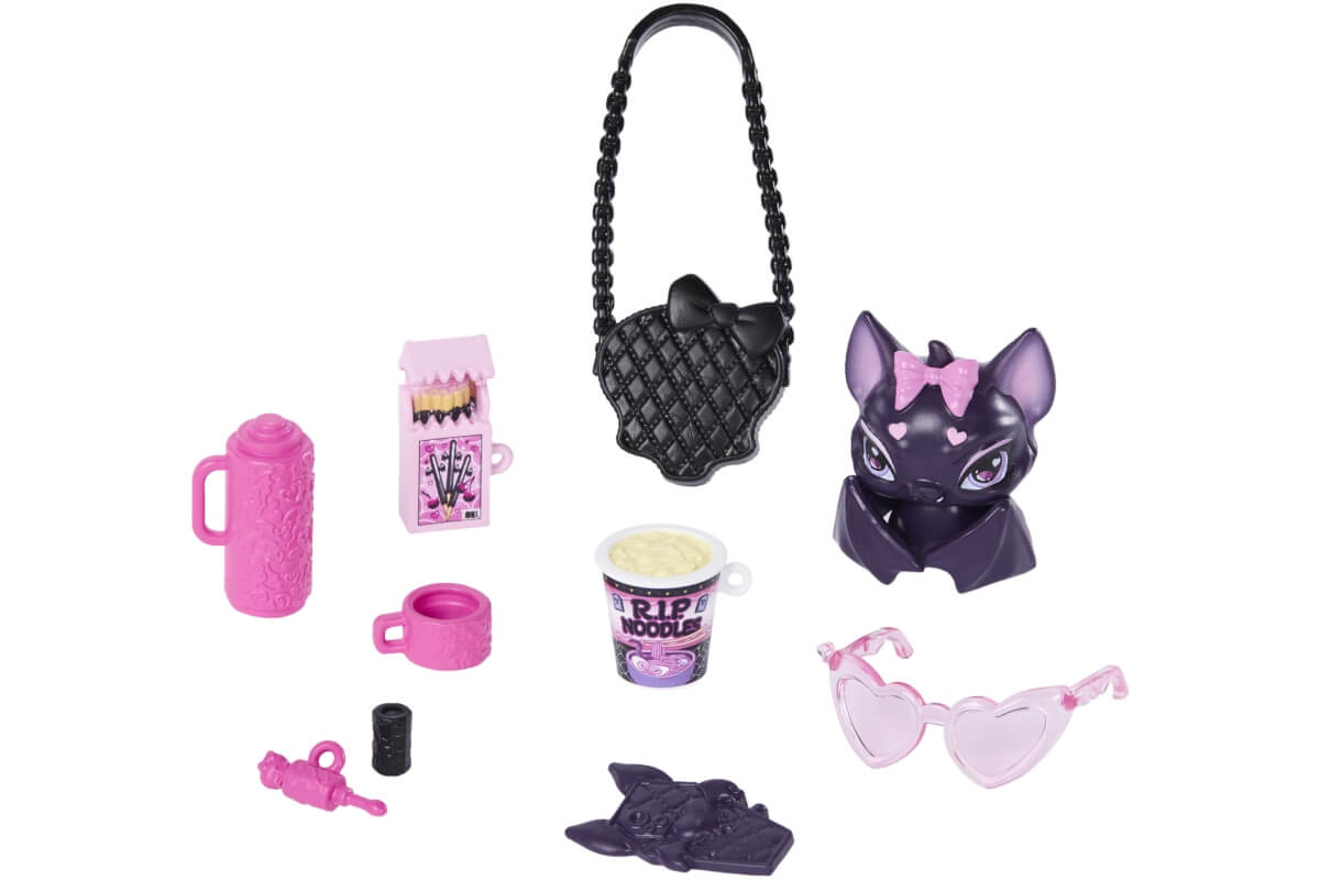 Monster High Draculaura JHK29 s doplňky