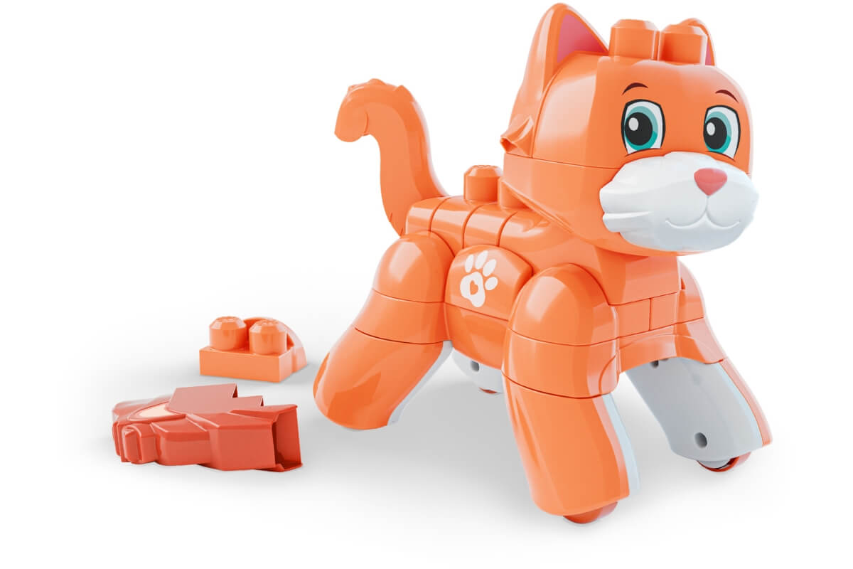 MEGA BLOKS stavebnice Kotě 3 v 1 pro děti