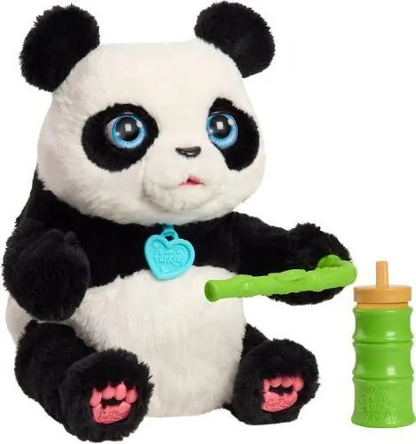 Panda Coco s doplňky pro krmení a interaktivní hraní