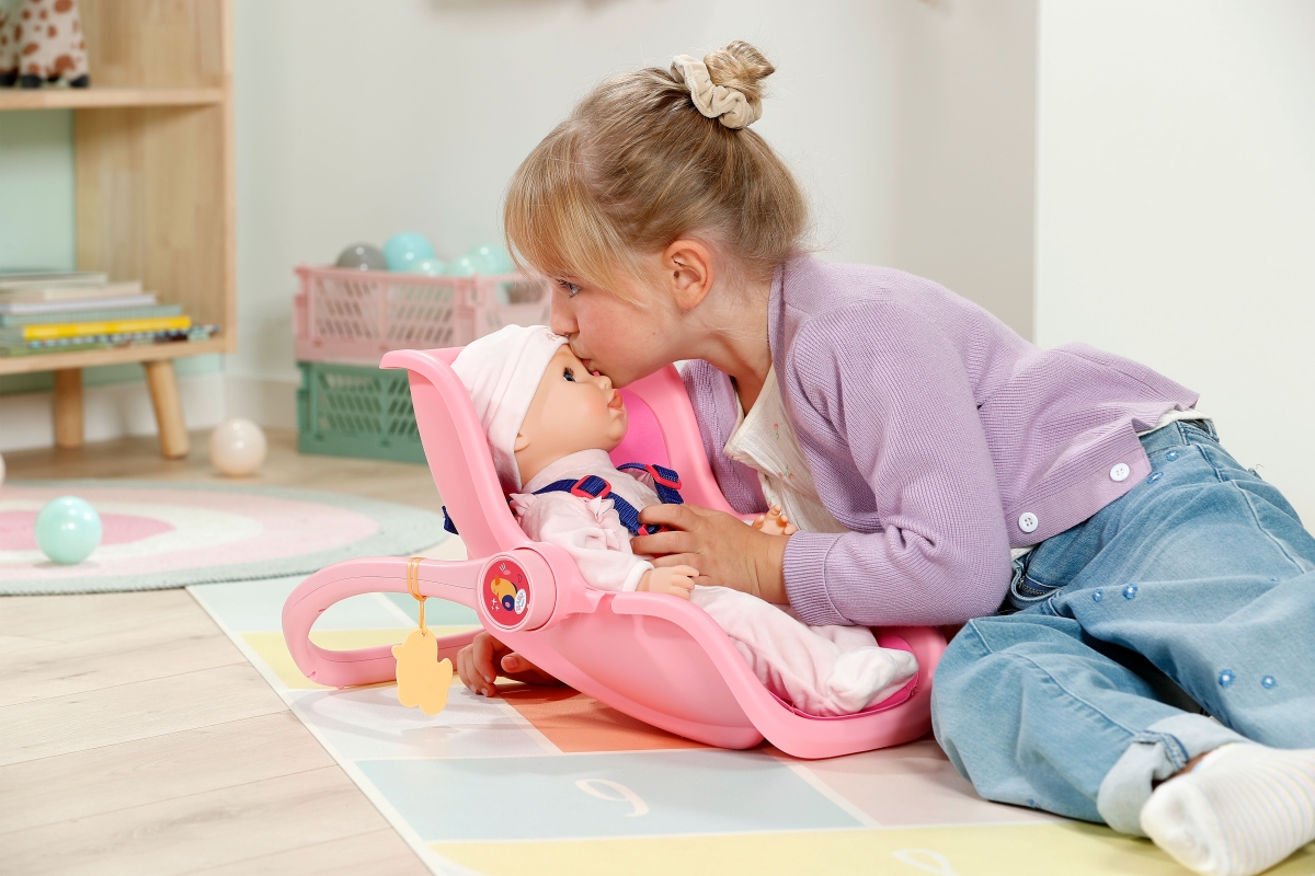 Přenosná sedačka BABY born s madlem a pásem
