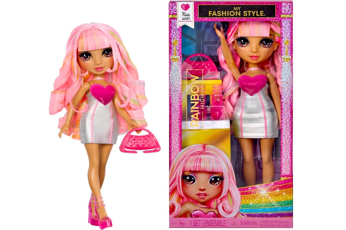 Módní outfit panenky Rainbow High Kia