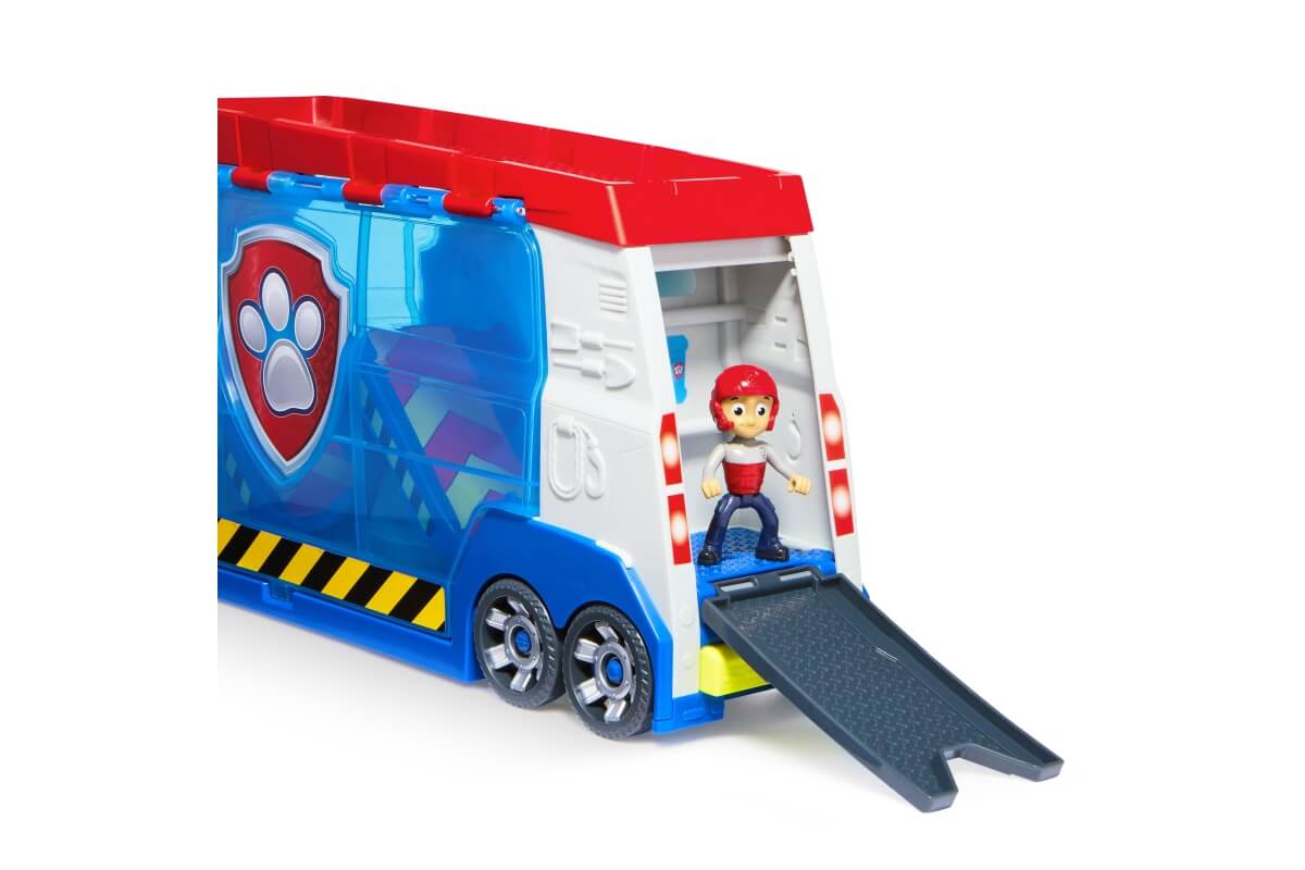 Velký Patroller Tlapkové patroly připravený na záchrannou misi
