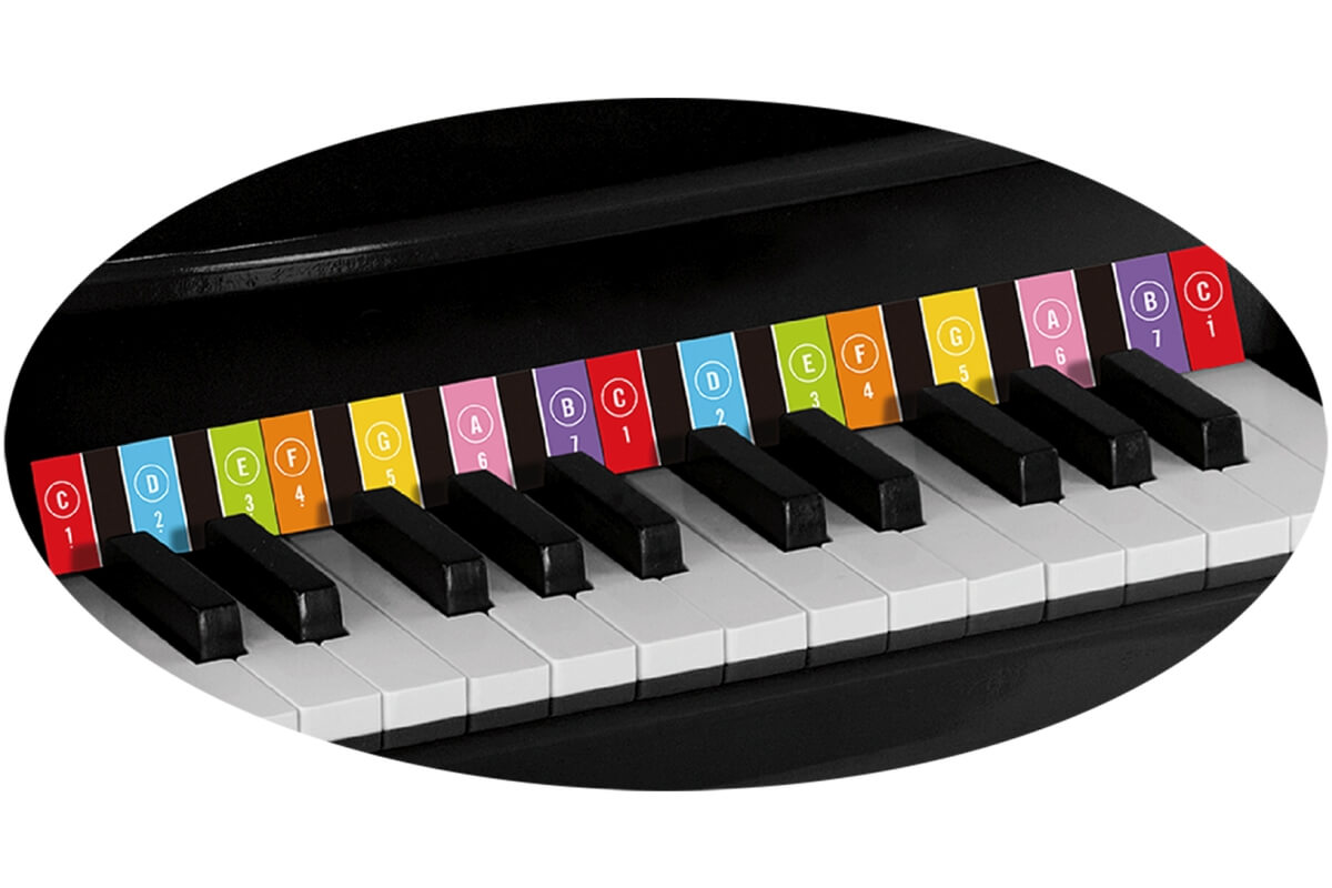 Dřevěné piano Viga – hudební hračka do dětského pokoje