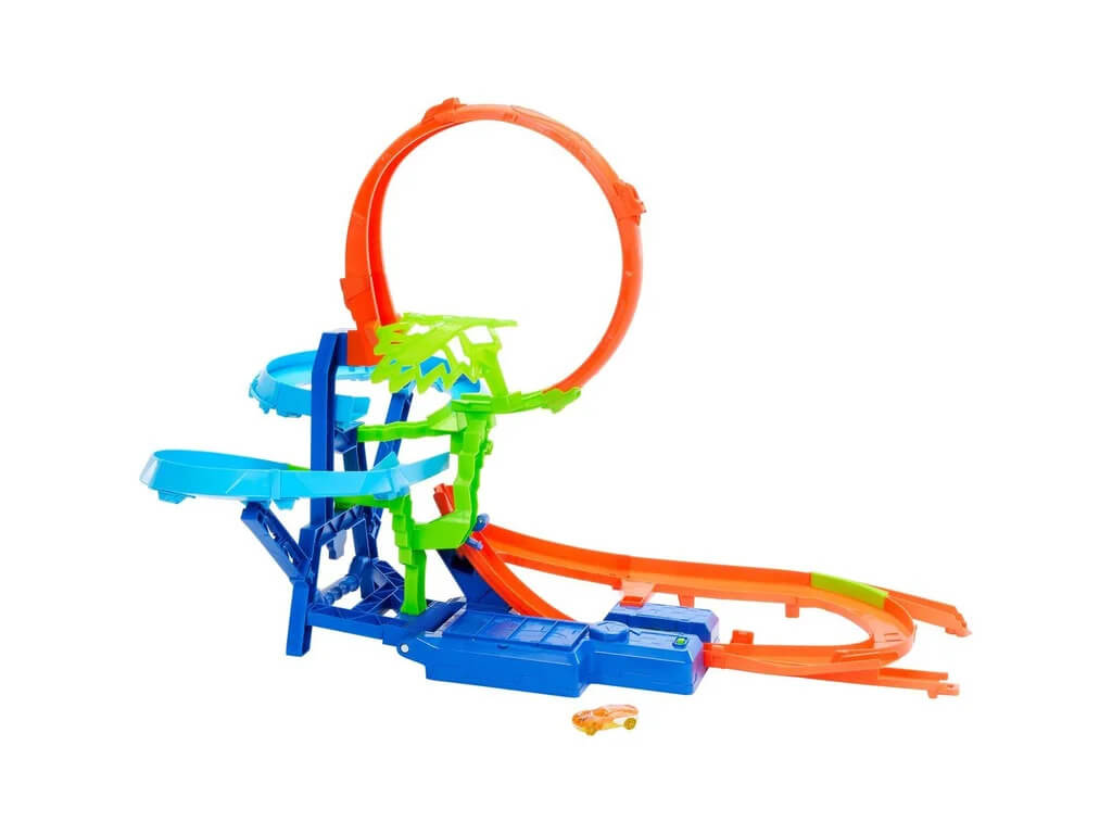 Hot Wheels Stunt Tracks s kaskadérskou smyčkou a skokem