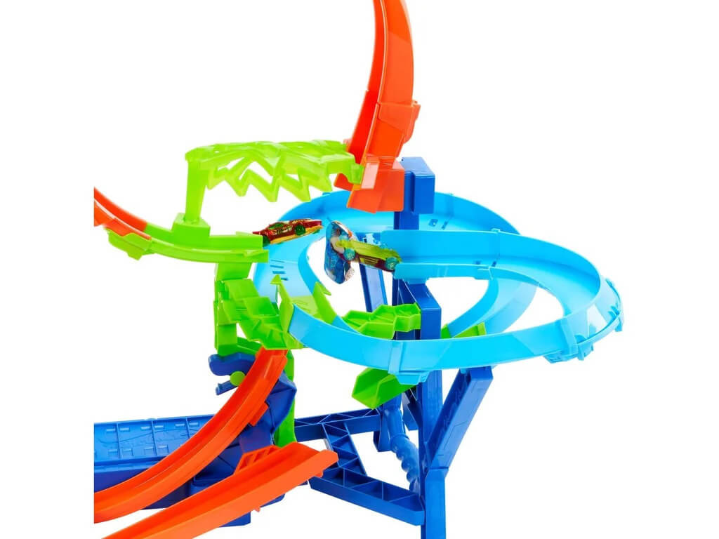 Hot Wheels Stunt Tracks – možnost závodění s dalšími autíčky
