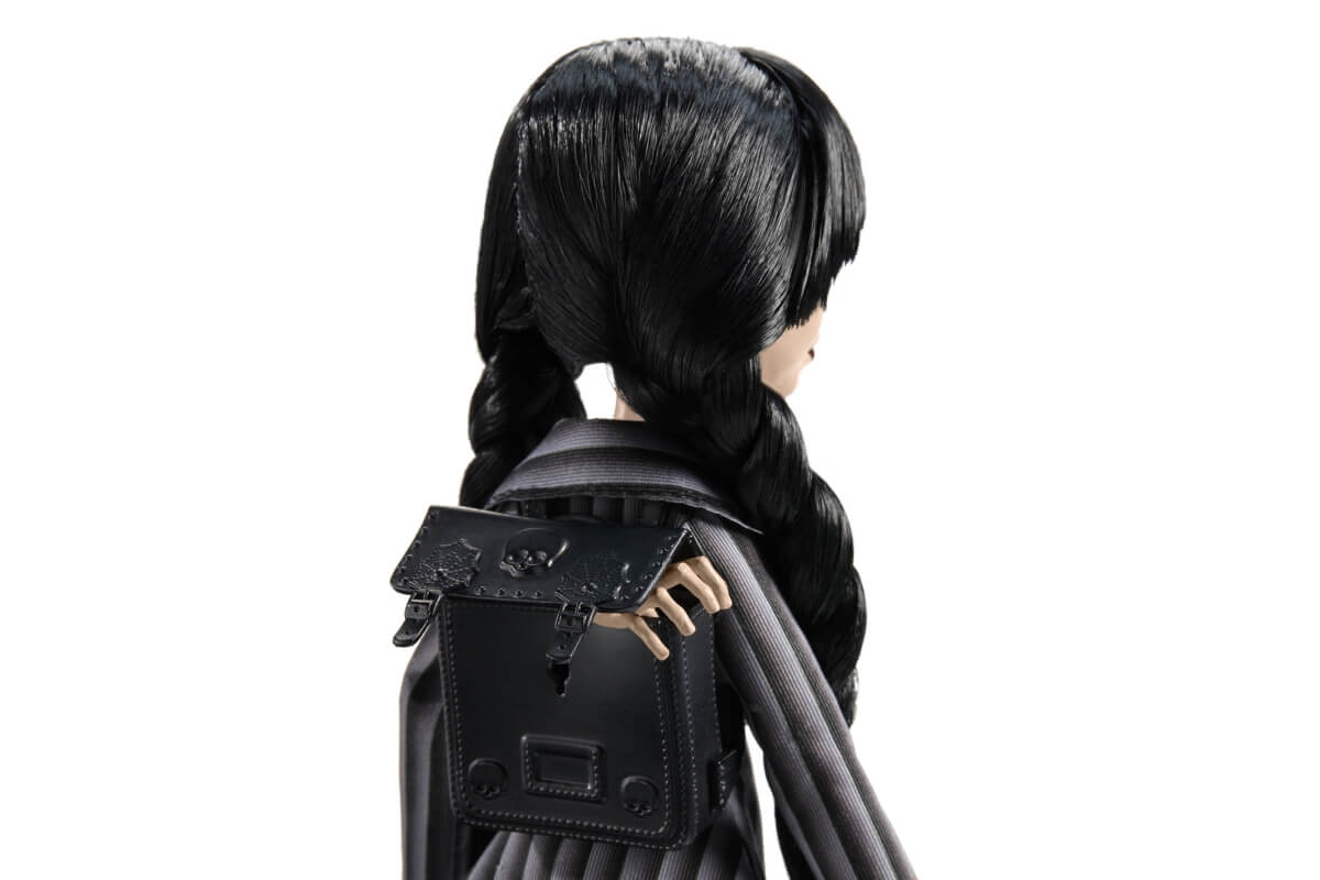 Sběratelská panenka Monster High Wednesday Addams s doplňky