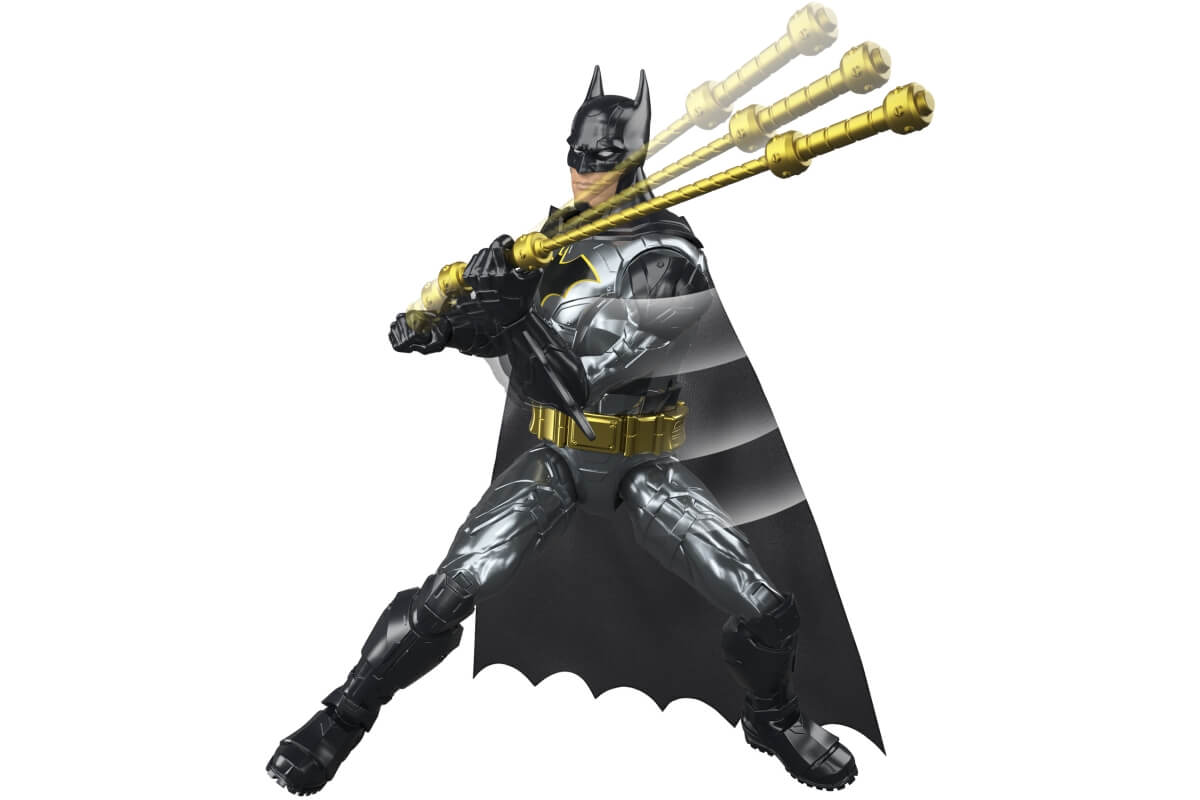 Detail kostýmu a zpracování figurky Batmana